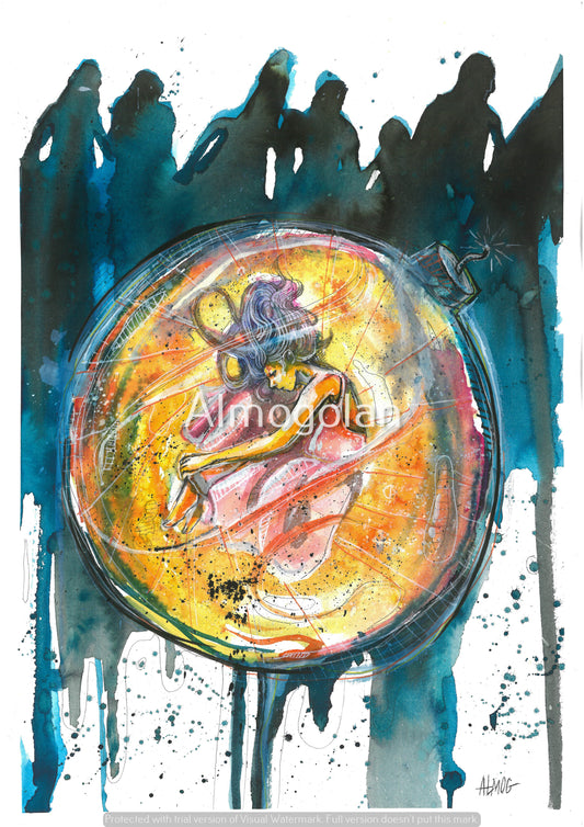 "Under the water line" Print